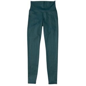 Alo Yoga Athletic Leggings XS Turquoise High Rise